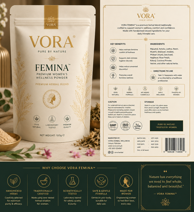 VORA® Femina™ Premium Women's Wellness Powder